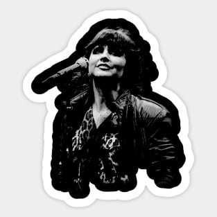 The Queen of Rock Celebrate the Timeless Music of Linda Ronstadt with a Stylish T-Shirt Sticker